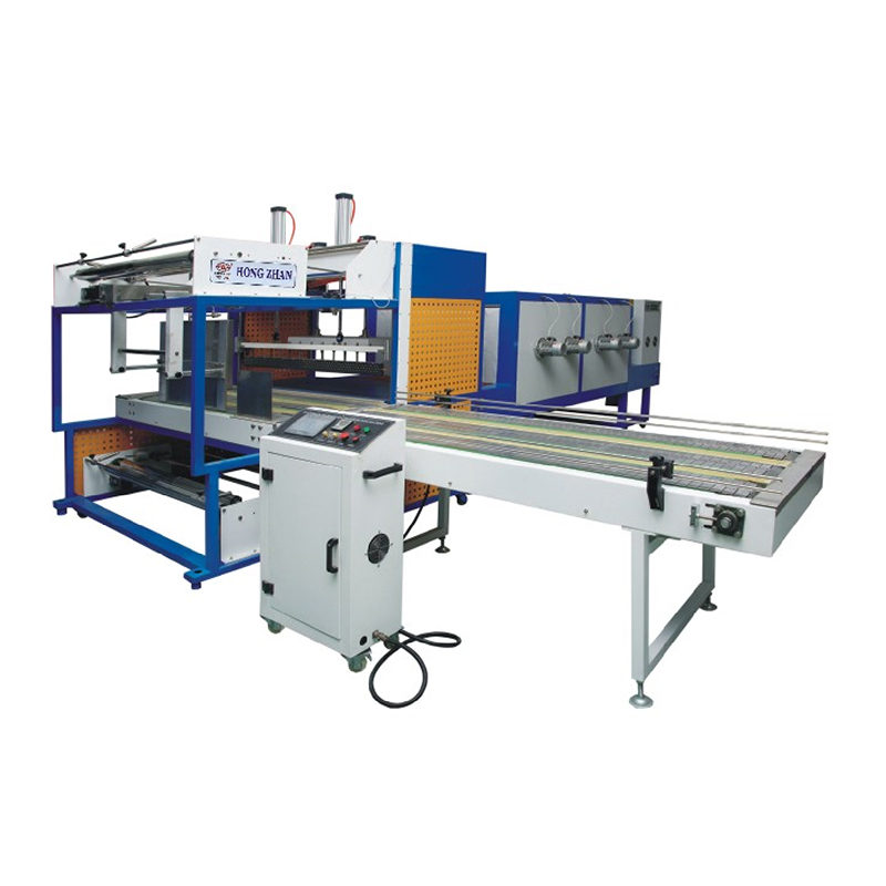 Большая упаковочная и термоусадочная машина