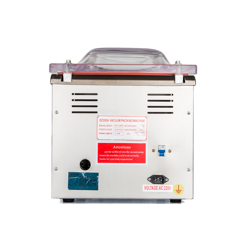 Автоматическая вакуумная машина для пластиковых пакетов с одной камерой