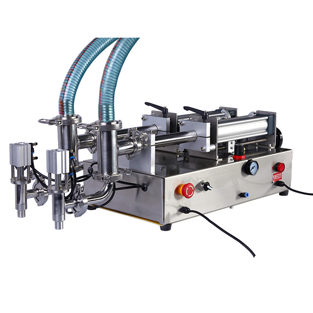 Машина для розлива жидкости с двойной головкой Hl-d