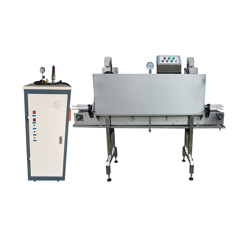 Машина для упаковки в термоусадочную этикетку для бутылок