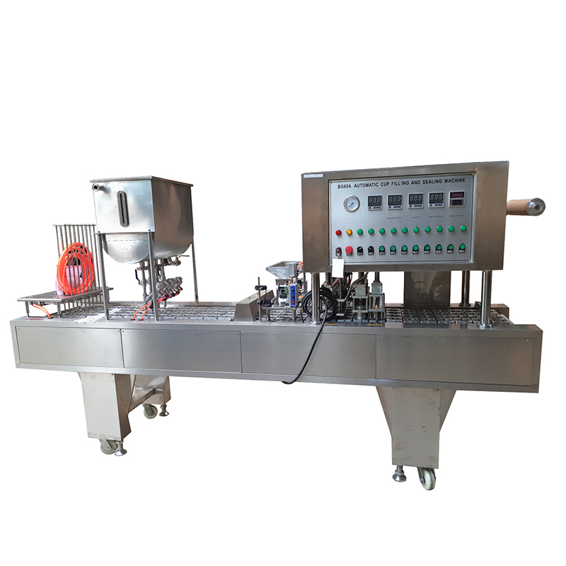 Автоматическая машина для розлива меда/йогурта/машина для запайки соков